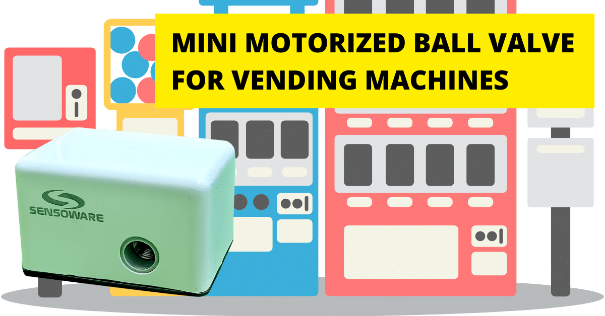 mini motorized ball valve for vending machine